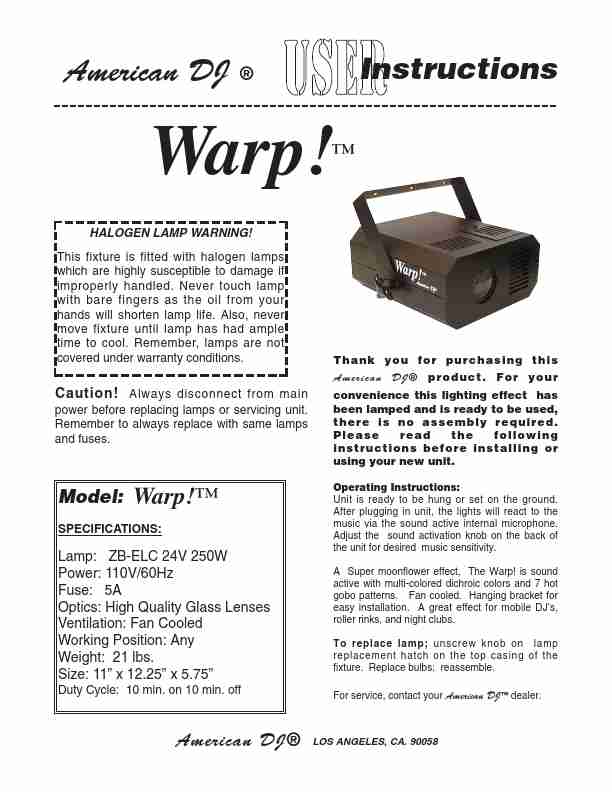 American DJ DJ Equipment Warp!-page_pdf